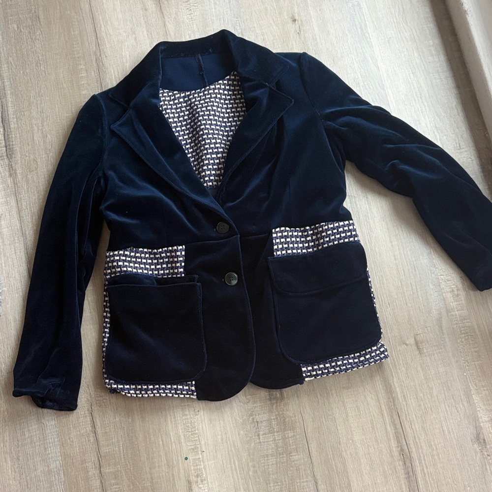 Vintage home sewn Velvet Jacket